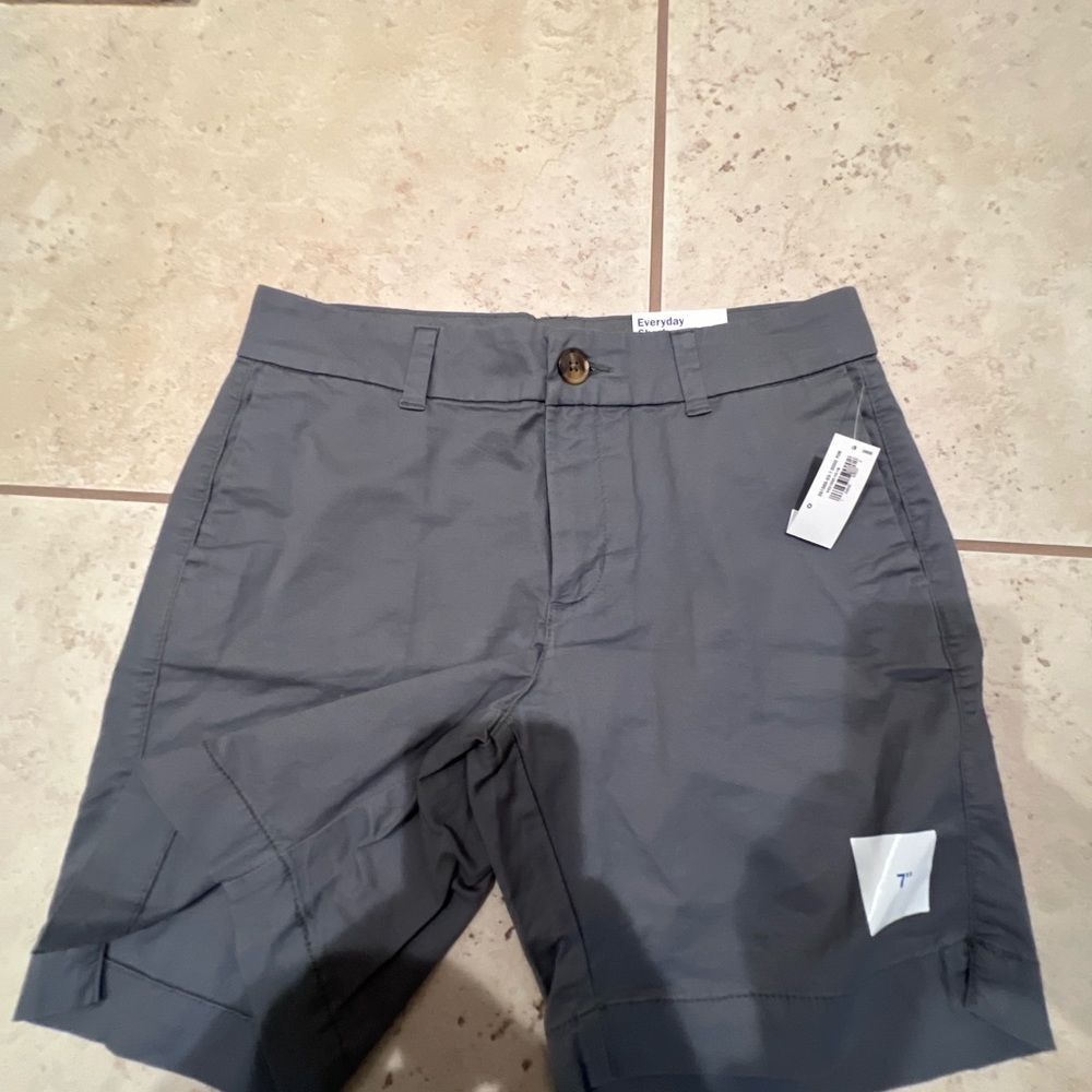 3 pairs 1 NWT Old Navy ladies shorts yellow grey sz 0 - Picture 4 of 6